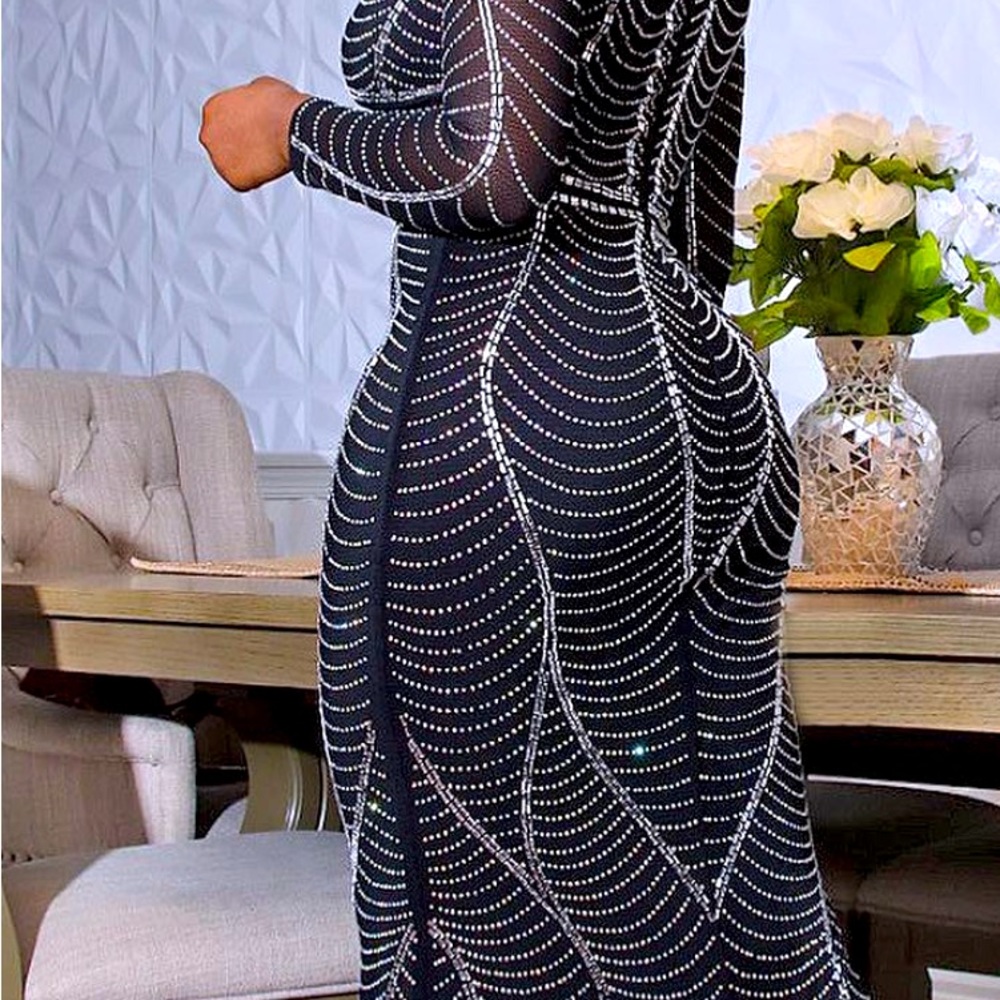 Beaded Evening Gown